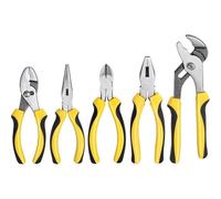 5-piece practical pliers tool set to meet the basic family maintenance needs.