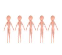 5 Piece Pre-Made Felt Body Frames 15cm to Make Fairies, Mummies, Gnomes, Aliens Easier - Needle Felting Supplies