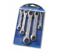 5 Piece Ratchet Ring Spanner Set - 5pc Ratcheting Reversible Wrench Double - ratchet ring spanner set 5pc ratcheting reversible wrench double ended