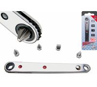 BGS technic KG Special Bit Ratchet 115 – Extra thin 6.3 mm (1/4") Drive incl. 4 special bits