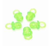 5-Piece Set Pacifier-Shaped Dog Chew Toys - Teething, Sounding, Interactive Play for Puppies and Small Pets (Green)