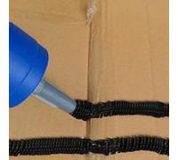 5-Piece Silicone Caulking Nozzle Set, Cylindrical Sealant Spray Tips for Cartridge-Type Caulking, 56 mm x 13 mm, Compatible with 14.5 mm & 19.5 mm