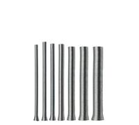 5-piece Spring Tube Bender Set for Copper Aluminum Thin-Walled Steel Pipes - 180° Bending Without Collapsing Od 6mm to 22mm (0.25 to 7 Over 8) - 350mm Length(22MM)