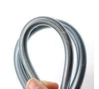 5-Piece Spring Tube Bender Set for Copper Aluminum Thin-Walled Steel Pipes - 6mm for 16mm Od 180° Bending Without Kinking - Oil-quenched Spring Steel 350mm (13.7)