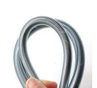 5-Piece Spring Tube Bender Set for HVAC Copper Pipes - 1/4", 5/16", 3/8", 1/2", and 5/8" Sizes - Spring Steel Air Conditioning Pipe Bending