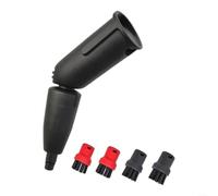 5-Piece Steam Cleaner Brush Set for Karcher SC1-SC7, Turbo & Round Nozzles | Steam Cleaner Brush Kit for Karcher SC1-SC7 Models, 5pcs Turbo & Round Nozzles for Hard Floor and Grout