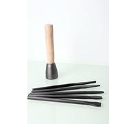 5 Piece Stone Carving Flat Chisel Set with 600g Dummy Hammer