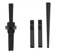 5-Piece Stone Splitting Set 125 X 12 Mm Manual Rock Splitter Tools for Concrete Granite Hard Stone - Heavy-Duty Steel Hand Chisel for Masonry Plus Quarrying