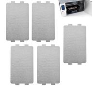 5-Piece Universal Microwave Oven Mica Waveguide Cover Plates for Enhanced Appliance Protection and Efficiency
