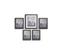 5 piece Waterloo Picture Frame Set Charcoal Grey Black Nielsen Black One Size