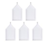 5 Piece White Bead Tray, Beading Tray, Diamond Art Accessories Tray, Diamond Art Funnel, Manicure Tool Tray, Diamond Art Accessories, Bead Sorting Board