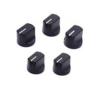 5 Pieces 6mm Duckbill Type Knob Potentiometer Encoder Band Switch Flower Shaft Hole,Power Amplifier Volume Adjustment Knob