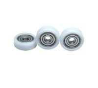 5 pieces 6x24x8 POM coated bearing BS62624-8 24mm diameter plastic pulley 6 * 24 * 8 drawer cabinet guide wheel