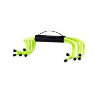 5 Pieces Agility Hurdles Athletic Strength Training Speed Hurdles Obstacle Equipment PP Material Suitable for Soccer Physical Education, 15CM