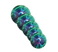 5 Pieces Alloy Cymbals Set Colorful 14"Hi-hat/16"Crash/18"Crash /20"Ride With Bag For Practice Cymbal Set