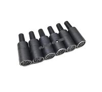 5 pieces/batch S terminal 3/4/5/6/7/8P pin/core male connector female connector plug computer keyboard mouse socket(DIN Plug Female,6p)