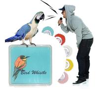 5 Pieces Bird Whistle, Novel Fun Bird Caller Tongue Whistle Warbler, Oral Stunts Tricks Prank Gag Tweeting Noisemaker Toys for Producing High Octave Voice