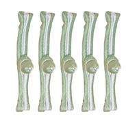 5 Pieces Chinese Nut Button Clasp Beads Decorative Cheongsam Clothing Sewing