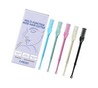 5 Pieces Compact Nose Hair Cutter Set Innovative Double Cutter Manual Nasal Hair Trimmer With Easy To Use