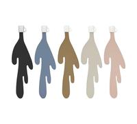 5 Pieces Creative Coffee Cup Bookmarks, Coffee Spill Bookmarks, Creative Bookmarks, Fun Leather Decorative Bookmarks, Gift Bookmarks for Book Lovers