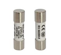 5 Pieces DC Fuse Link 2-30A 1000V Fusible 10x38mm gPV Solar PV for System Protection BX0234(3A)