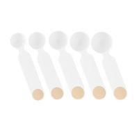 5 Pieces Diet Portion Serving Utensils - Precise Measurement Feature, 4 Inch External Manual Device, Durable Catering Commercial Maintenance Component, Robust Buffet Synthetic Fastener Utility Tool