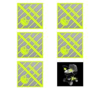 5 Pieces Frog Pattern Reflective Safety Stickers, Stroller Mounting Stickers, Bicycle Reflectors, Personalized Creative Accessories, Suitable for Night Travel