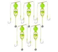 5 pieces Ganci di Shrimp - Ganci of the aas support | Carpe platforms | bait support | Equipment for fish and supplies for domestic users Business users Verzendi