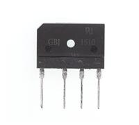 5 Pieces GBJ1510 15A 1000V Bridge Rectifier Diode Glass Passivated Single Phase Diode