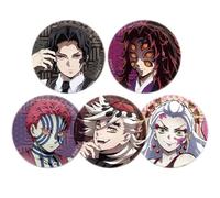 5 Pieces Ghost Slayers Badges Anime Figure Tinplate Badge Pins Decorations 58MM