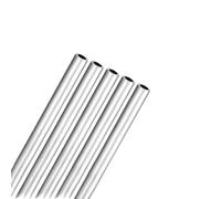 5 Pieces Grade 6061 Aluminium Round Tube, Length 495mm, Outer Diameter 15mm, Inner Diameter 7mm/ 10mm, Aluminium Pipe(15mmx10mmx495mm)