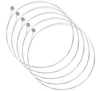 5 Pieces Guitar Strings, Acoustic Guitar Classical Guitar Strings, Replacement Strings, Light Acoustic Guitar Strings, Bright and Balanced Sound, Light Tension, E-1 String