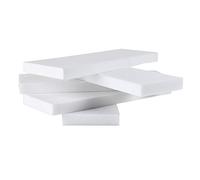 5 Pieces High Density White Foam Slab DIY Model Material Diorama Base 295x100x20mm
