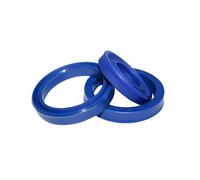 5 Pieces ID 10mm TPU UN-Type Hydraulic Oil Seals, Piston Rod Dust Seals, OD 16mm, Height 8mm, 10x16x8mm