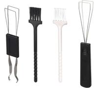 5 Pieces Keycap Puller and Switch Puller Set with 4 Brushes, Keyboard Brush Set for Easy Cleaning and Maintenance