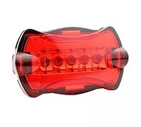 5 Pieces Light with LED Rear Lamp Flashlight Warning Light Powered Clip Mount Seven Flashing Modes Waterproof P, 2 Pcs