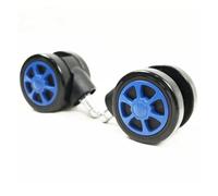 5 pieces/lot 60mm furniture office chair casters, large color casters car wheel type(Blue)