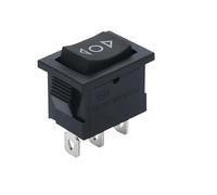 5 pieces/lot KCD1 4-pin 21 * 15mm switch boat rocker switch 6A/250V AC 10A/125V AC with red, blue, green and yellow light switch(3PIN Self reset)