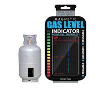 5 Pieces Magnetic Gas Level Indicator Reusable Propane Fuel Level Indicators Propane Tank Gauge for Home Kitchen Tool Outdoor Barbecues, Camping