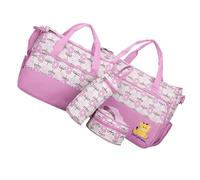 5 Pieces Mom Bag Portable Strollers Hanging with Diaper Charnging Pad Practical Designing for Shopping and Travel New Mom Hospital
