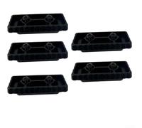 5 Pieces Mounting Feet for Packout Accessories Pack with ABS Material Offering Reliable Fixing and Support (black)