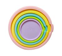 5 Pieces Nesting Storage Containers with Lids，Multicolor Salad Bowl Set，ood For Meal Bowl Prep, Container On The Set Go