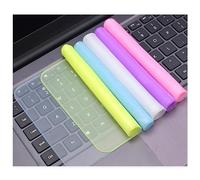 5 Pieces Protective Silicone Film Laptops, Universal Silicone Keyboard Protector Skin, Keyboard Cover Protector with 15-17 inch Laptop Notebook Netbook, Washable, Rich Colors