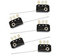 5 Pieces Replacement 4.8MM Terminal Connectors Microswitch Accessories for Arcade Change-Coin Acceptor