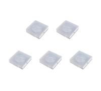 5 Pieces Retractable Cable Management Case Charging Cord Organizers Winder Box Phone Holder Small Case For USB Cable Portable Cord Holder