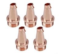 5 Pieces Welding Nozzle Tip Set Copper Material Compatible with For M16 Thread H35 Wire Feeder, Designed for Accurate Wire Guidance and Longevity (0.8mm)