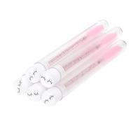 5 Pieces Women Men Eyelash Brush with Tube Adults Travel Dustproof Single Use Eyebrow Brushes Beauty Supplies White Style 2