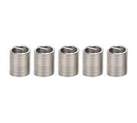 5 piezas de insertos de rosca de acero inoxidable macho hembra herramienta de reparación de tuercas reductoras M22x2.5x2D sujetador de desgaste de alta resistencia para aleación