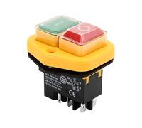 5 Pin 220V-250V Cement Mixer On Off Switch 900 41700 74651 Compatible with Belle Minimix 150 May 2007+ Start Stop Switch Alternative to KJD17 Withstands Vibrations Dust and Moisture