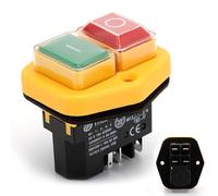 5 Pin 220V-250V Cement Mixer Switch for Belle Minimix 240V IP55 Electromagnetic Push Button Waterproof, Switch 900/41700 Compatible with Belle Minimix 150 May 2007+